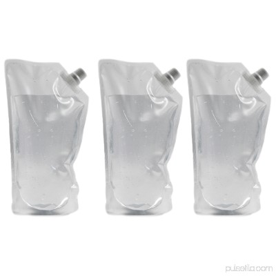 Alcohol Flask Bladder Bag Reusable Leak Proof 3 Pack